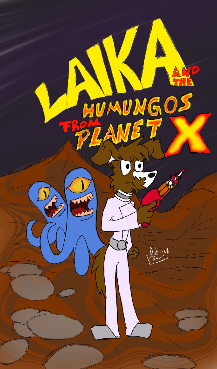 Laika and the Humungos from Planet X -Cover-