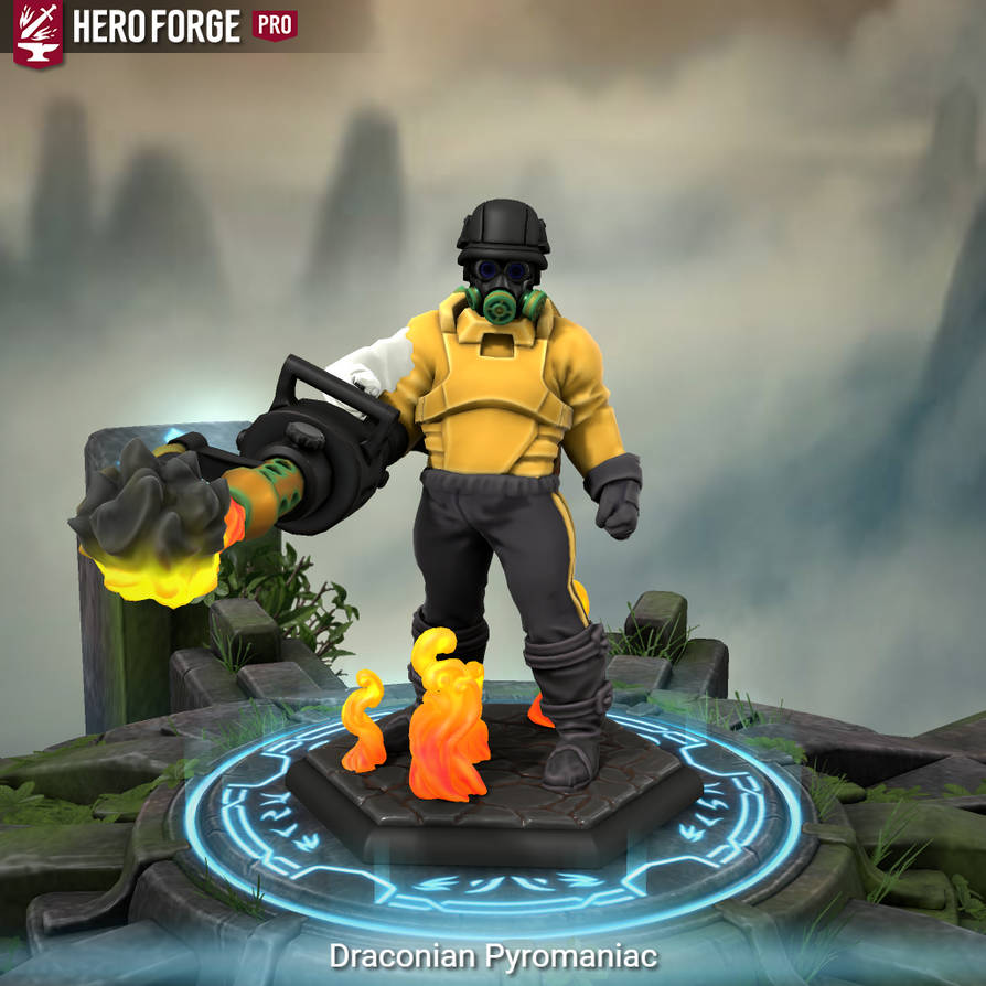 Draconian Pyromaniac by Robo2346 on DeviantArt