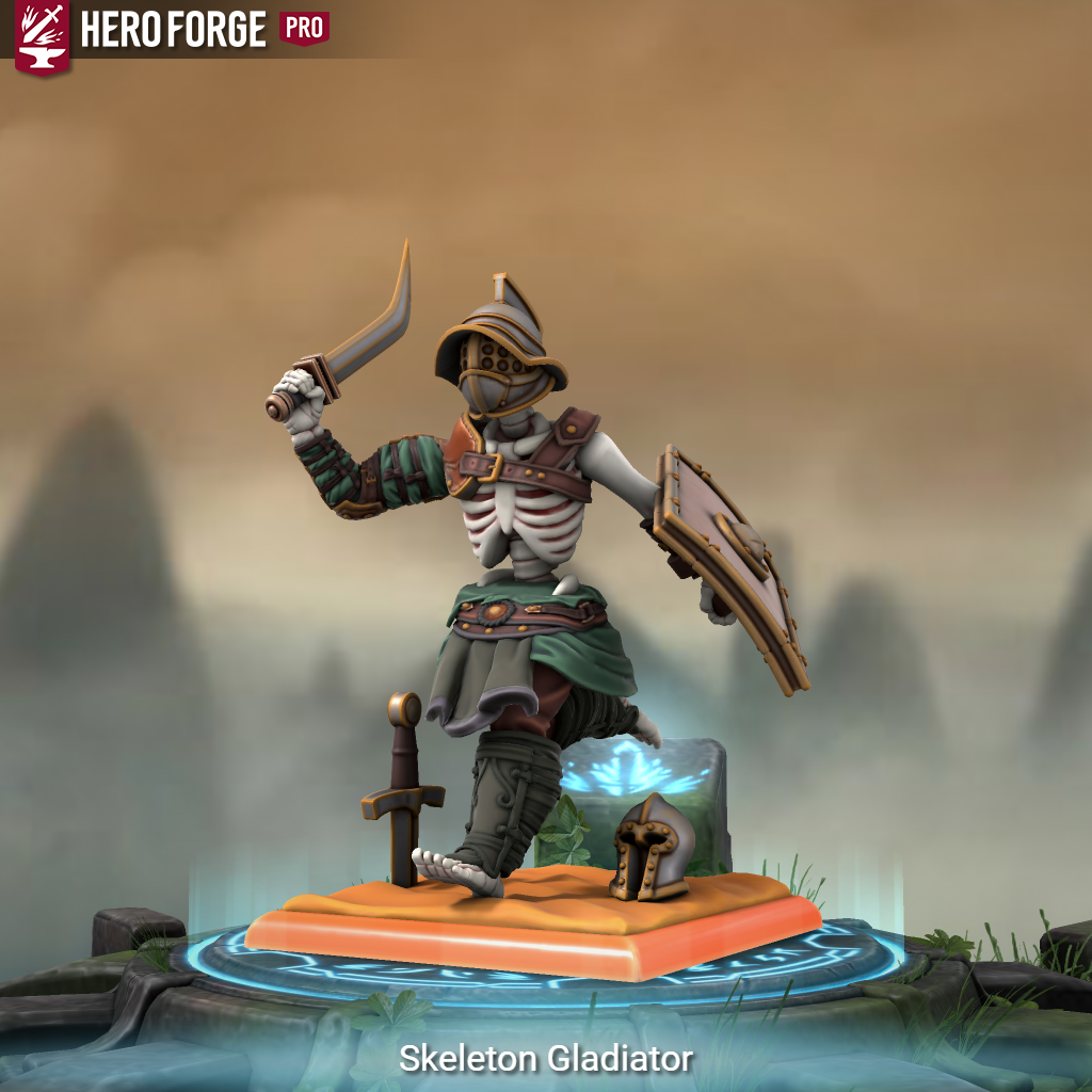 Skeleton Gladiator by Robo2346 on DeviantArt