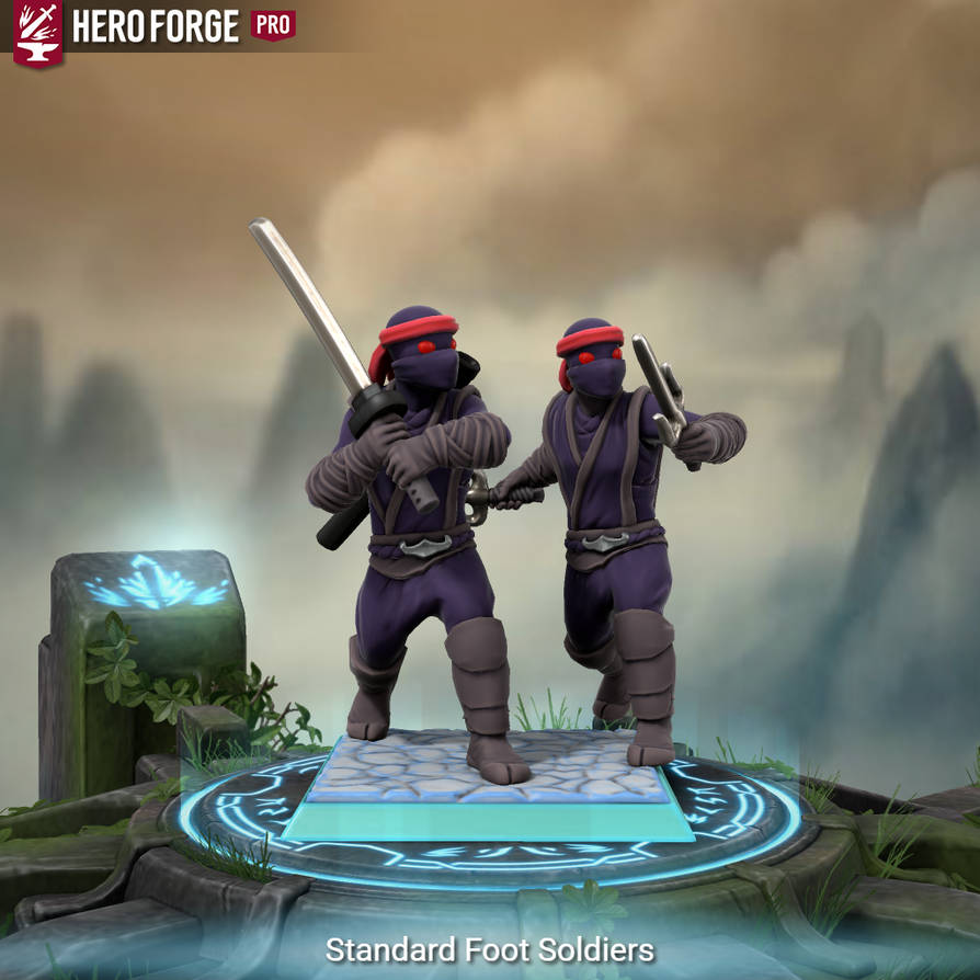 Standard Foot Soldiers by Robo2346 on DeviantArt