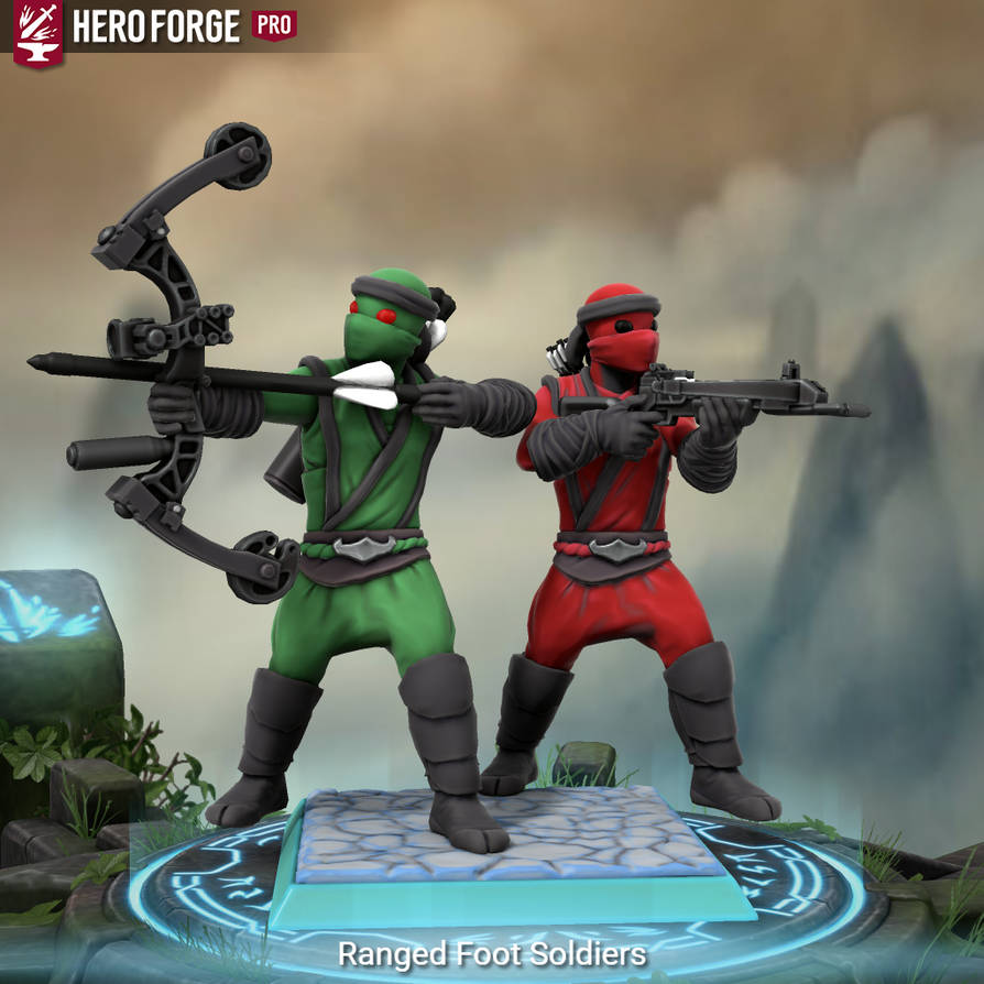 Ranged Foot Soldiers by Robo2346 on DeviantArt