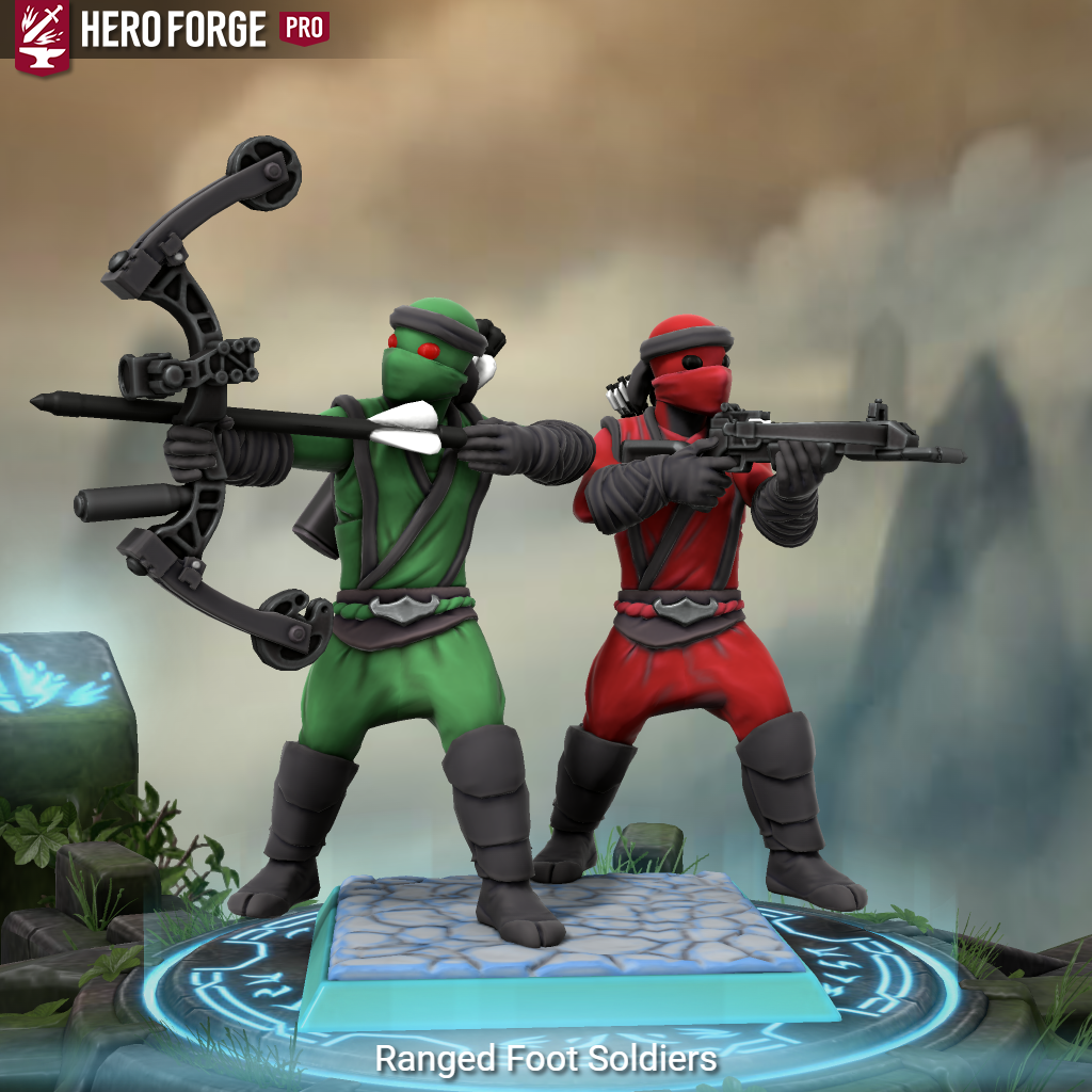 Ranged Foot Soldiers by Robo2346 on DeviantArt