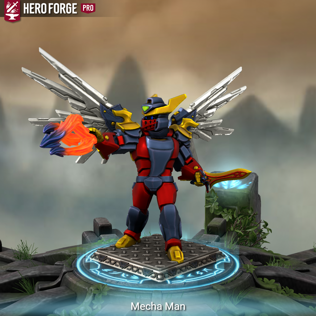 Mecha Man Ruff Mecha Man by Robo2346 on DeviantArt