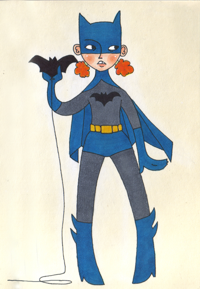 Batgirl is a geek