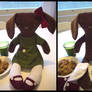 Clara the rag-rabbit