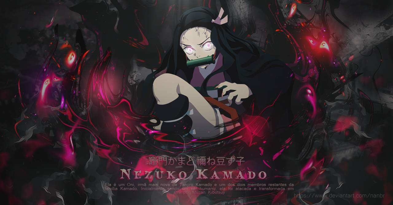 Nezuko Kamado by nanbr by nanbr on DeviantArt