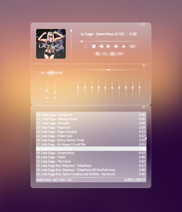 Winamp Skin Tutorial Deviantart winamp skin concept by Marisa85 on DeviantArt