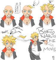 How To Make Boruto Hair