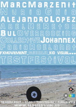 TEST Festival Cartel