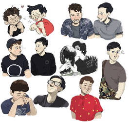 more dan and phil sketches wowza
