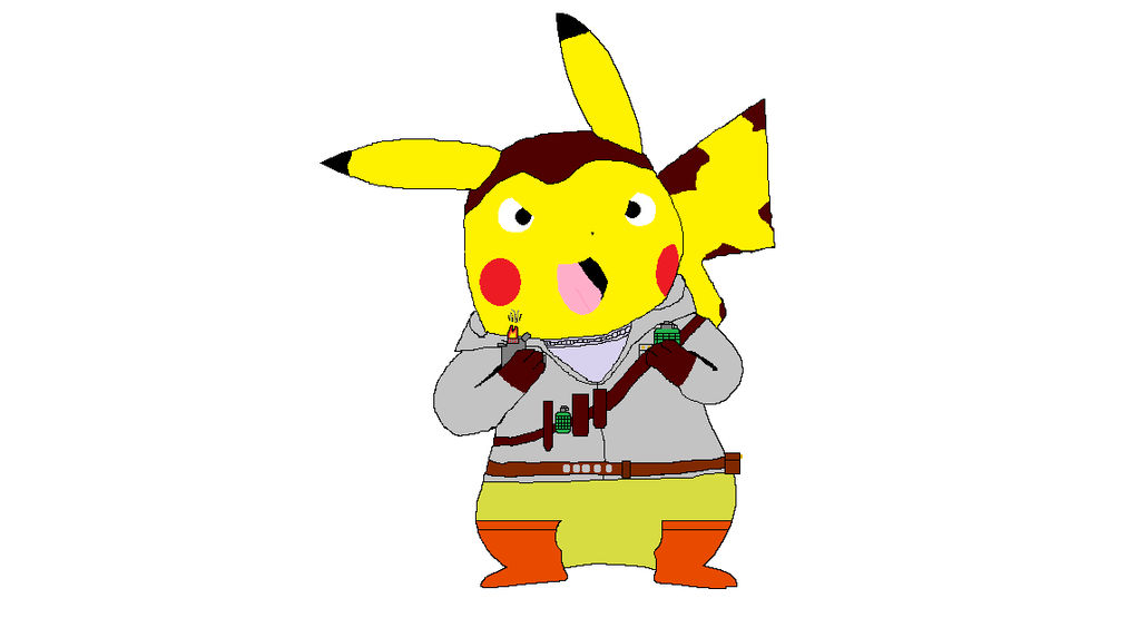 Pikachu+ Demcey by CaptanPricesart on DeviantArt