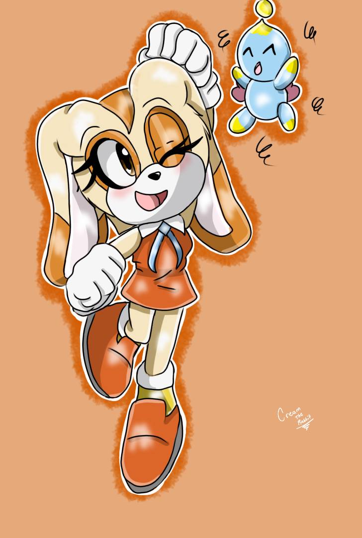Cream The Rabbit X Rouge Cream The Rabbit by CarooryArts on DeviantArt