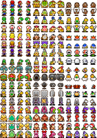 Super Mario 20x20 Sprites