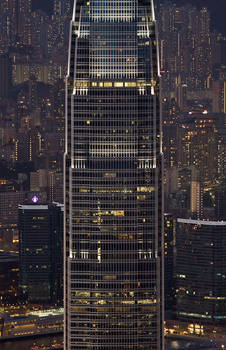 Hong kong skyscraper