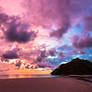 Kelambu beach sunset