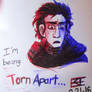 ' I'm being torn apart... '