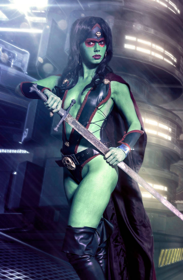 Gamora - Guardians of the Galaxy - Marve Comicss by FioreSofen