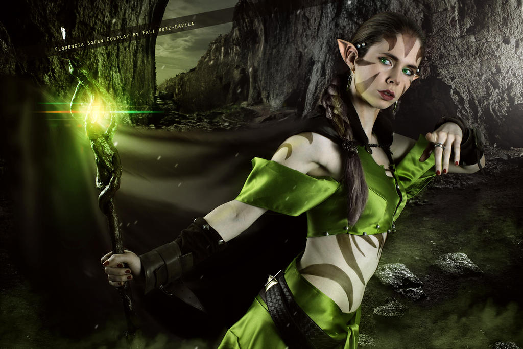 Nissa Revane - Magic The Gathering by FioreSofen