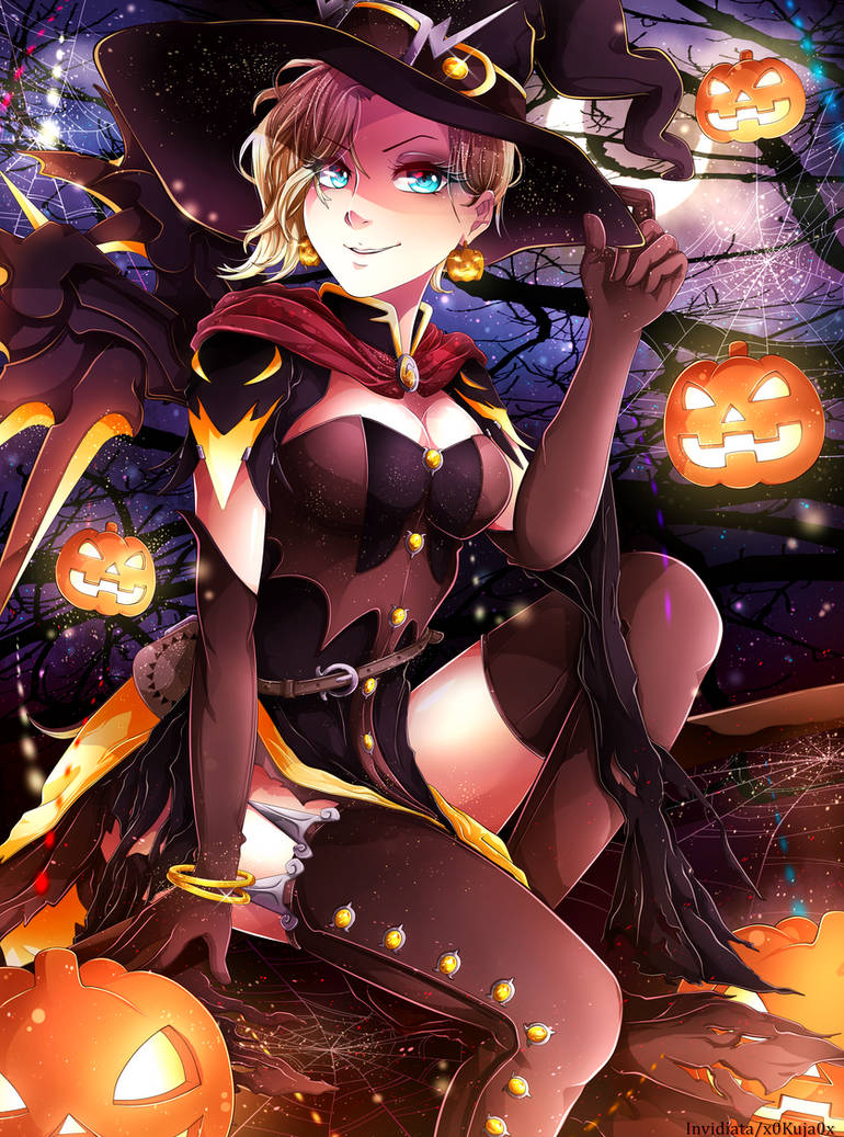 Mercy the Halloween Witch