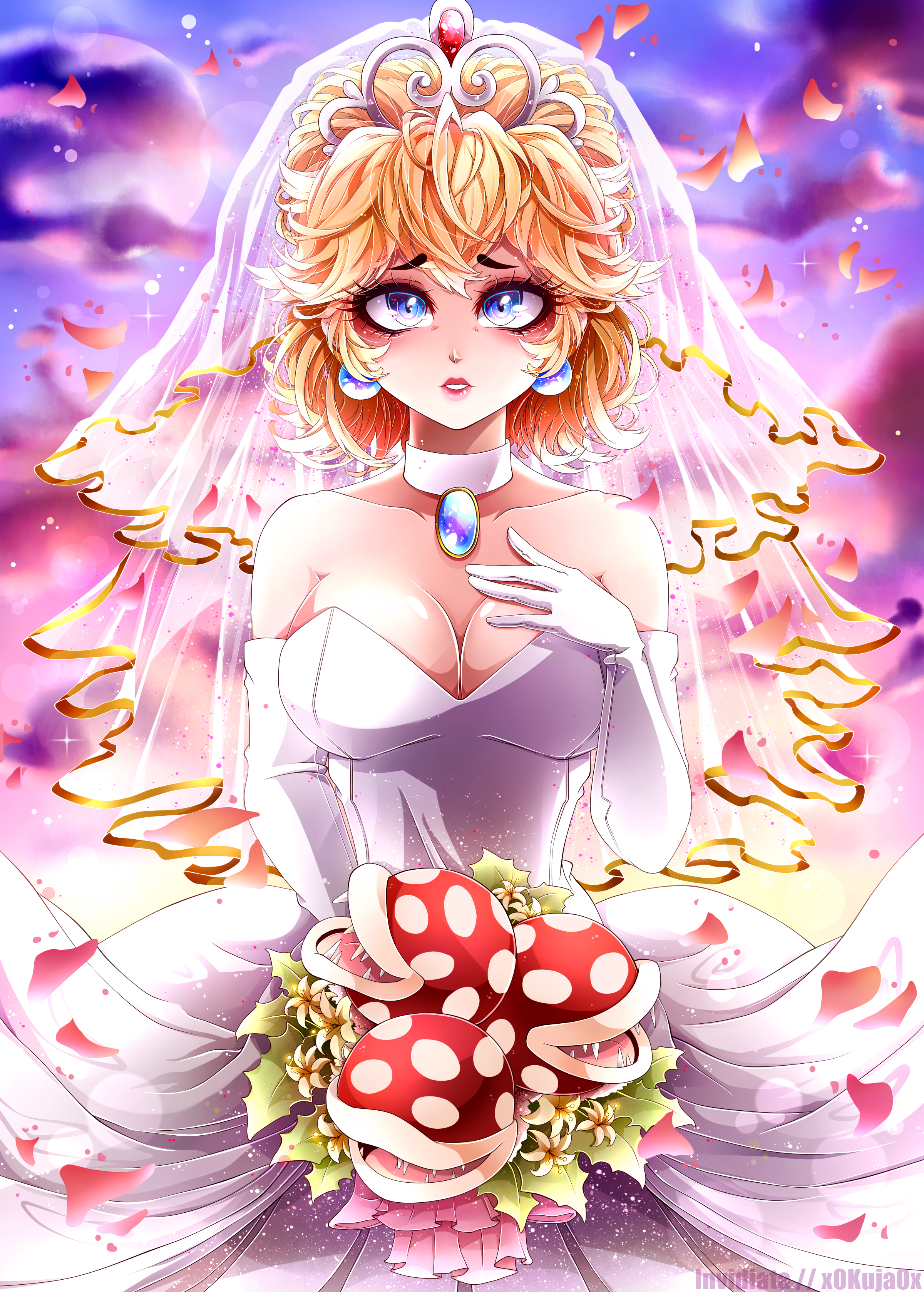 Mario Odyssey - Wedding Peach