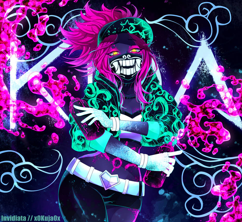 K DA Akali By Invidiata On DeviantArt