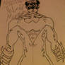 My boyfriend drew Nightwing