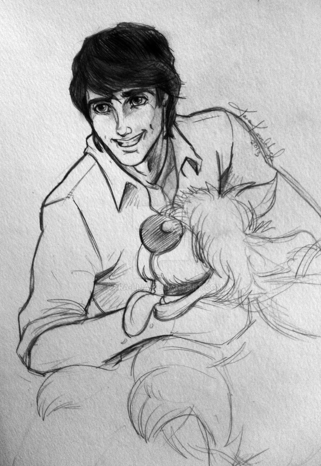 Prince Eric sketch by karalija on DeviantArt