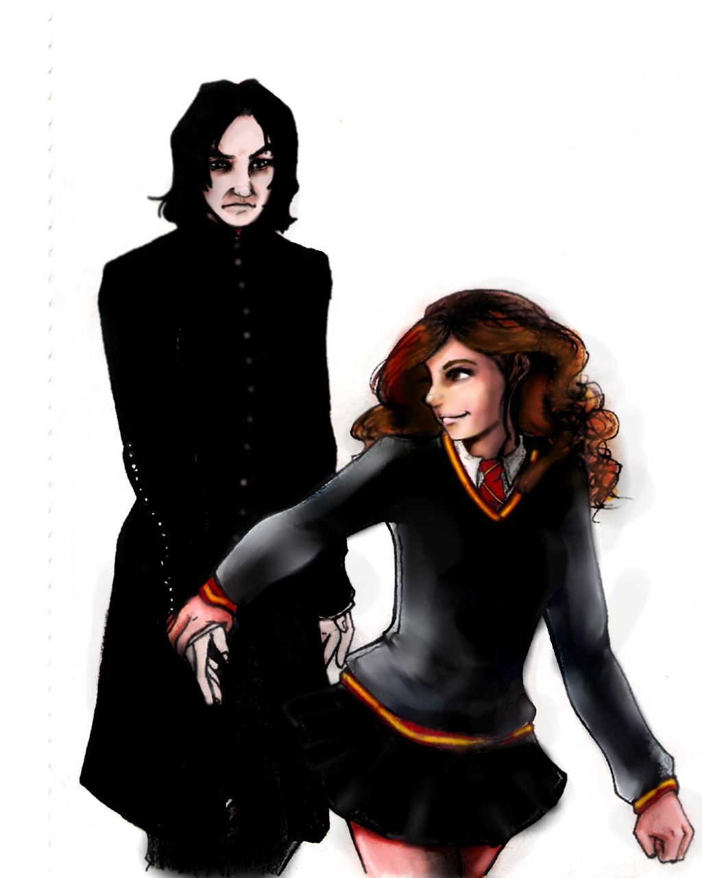 Snape and Hermione unfinished