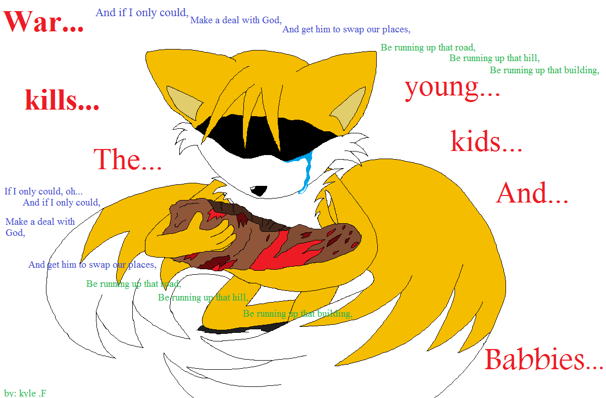 Deviantart Tails Sad Tails Sadness of the War by RandomFoxFan on DeviantArt