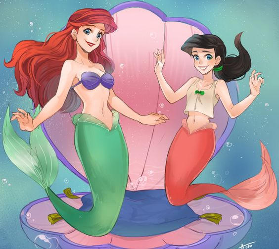Ariel And Melody By Wyatt1993 On DeviantArt ariel-and-melody-by-wyatt1993-on-deviantart