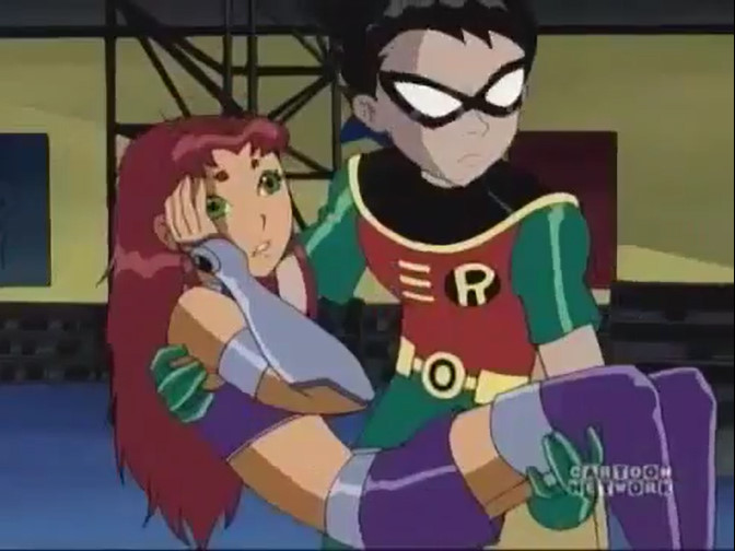Starfire robin and Dying Love