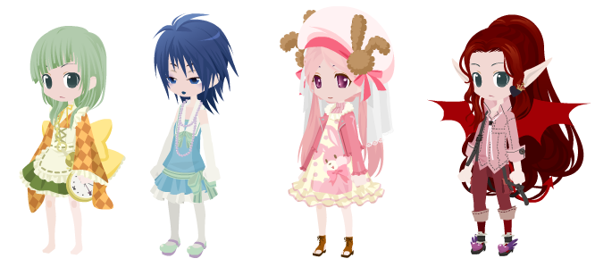 (FREE) colour Adoptables! (SOLD) by monsters-boy