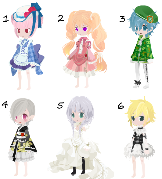 FREE adoptables! (SOLD) by monsters-boy
