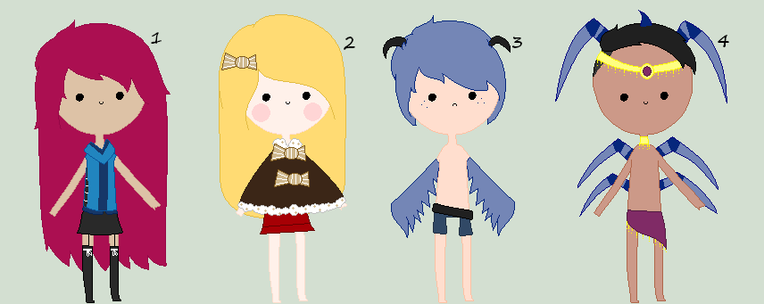 Adoptables 24 (SOLD) by monsters-boy