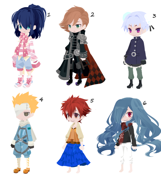 FREE Adoptables (sold) by monsters-boy