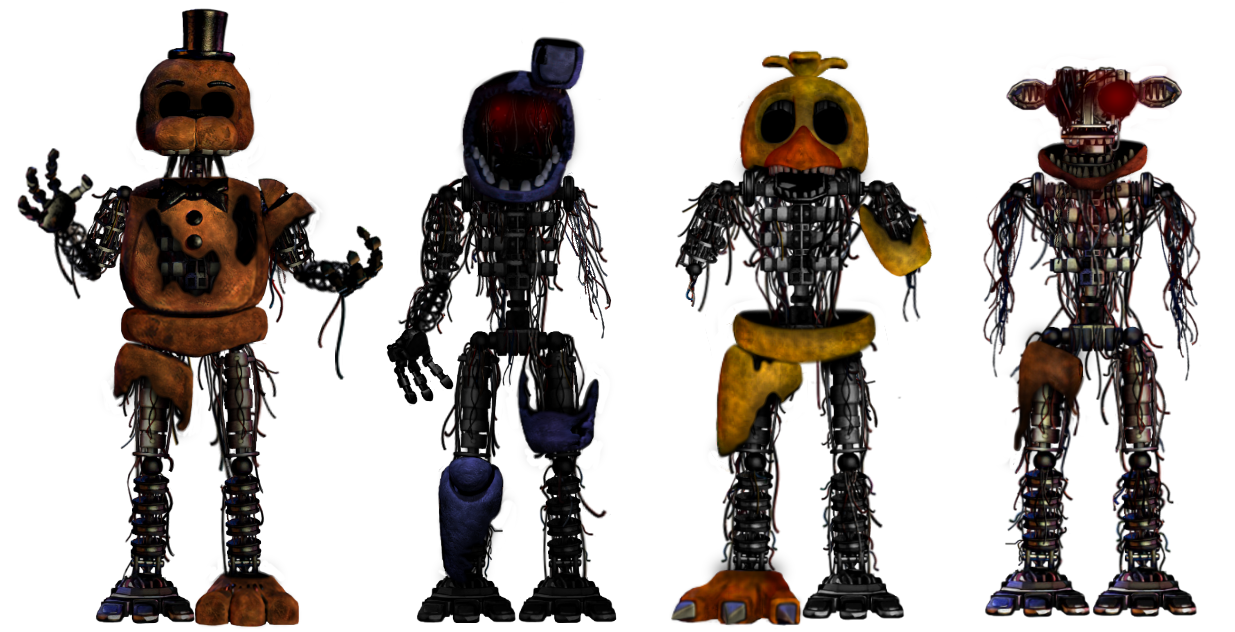 The Fallen Animatronics by SpiderFan1964 on DeviantArt