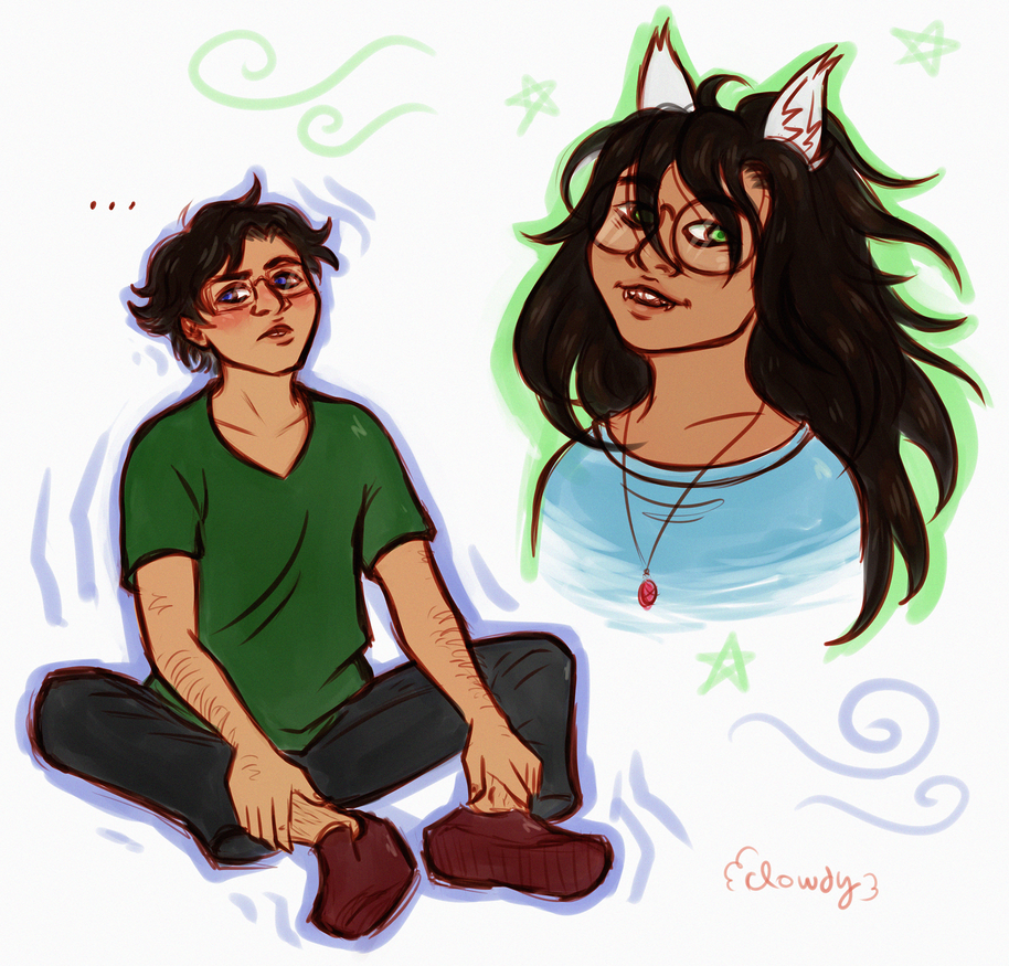 John and Jade by clowdyy on DeviantArt