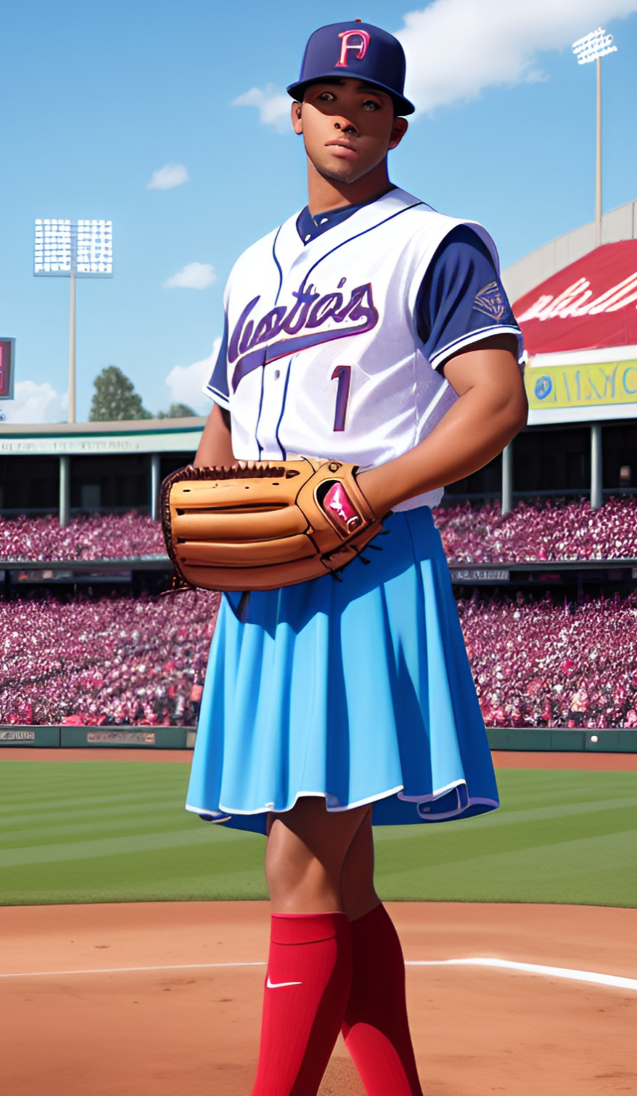 Baseball male player by alicealgorian on DeviantArt