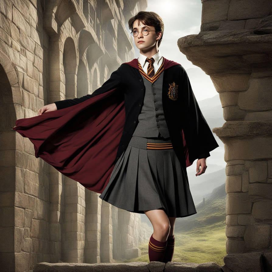 Harry Using Invisible Harry s invisibility cloak by alice-albert on DeviantArt