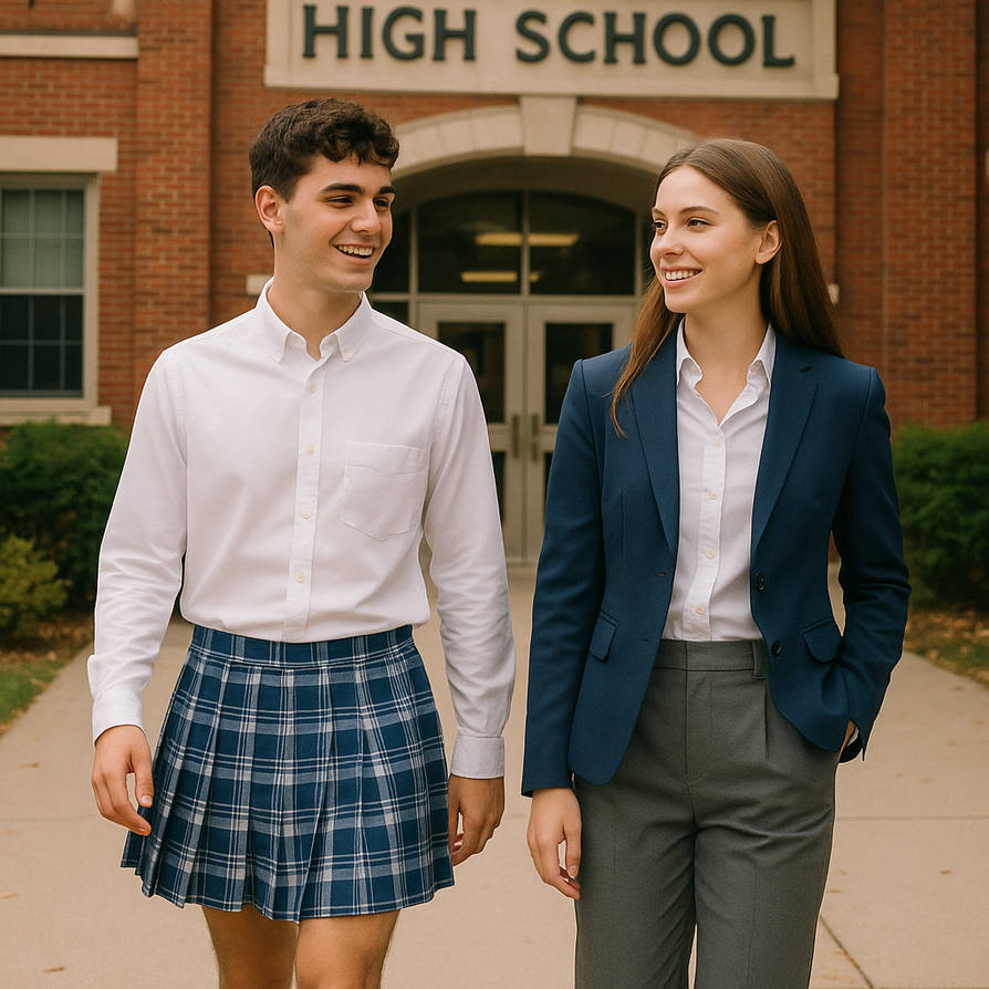 Gender roles reversal by alice-albert on DeviantArt