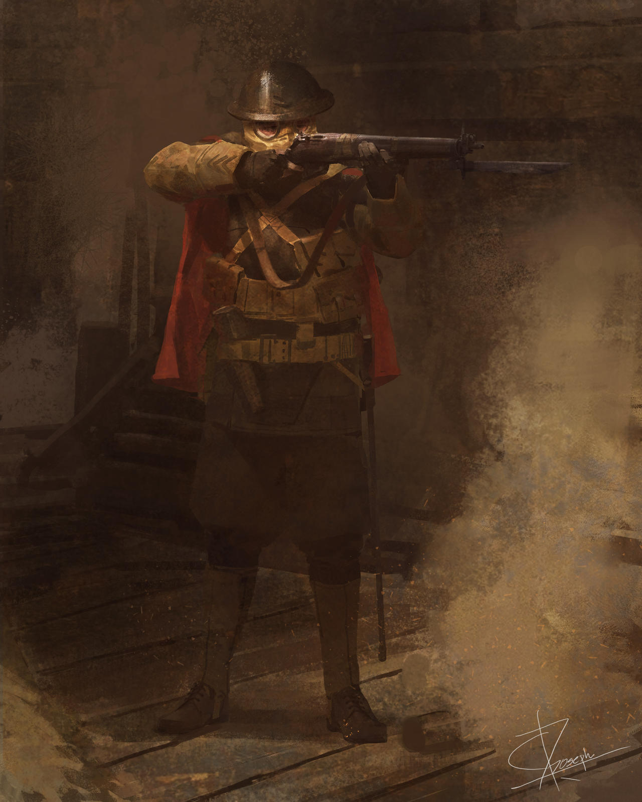The masked soldier by Giby-Joseph on DeviantArt