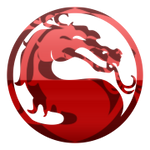 Mortal Kombat logo mixed