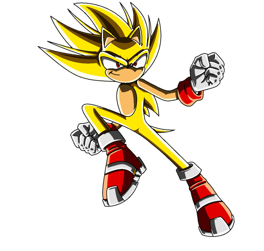 New Modern Super Sonic sketch by IjRed on DeviantArt
