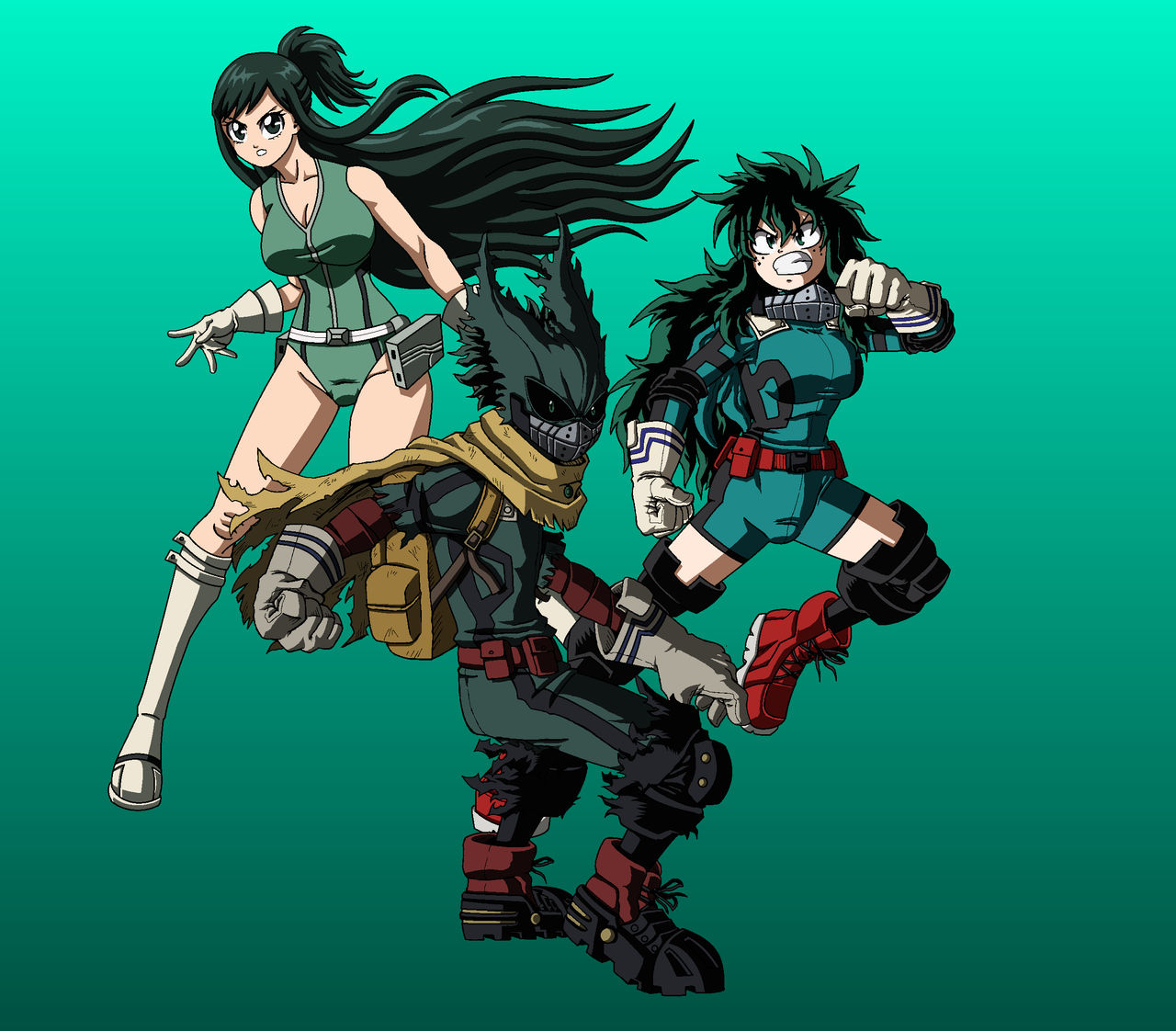 The Midoriyas by IjRed on DeviantArt