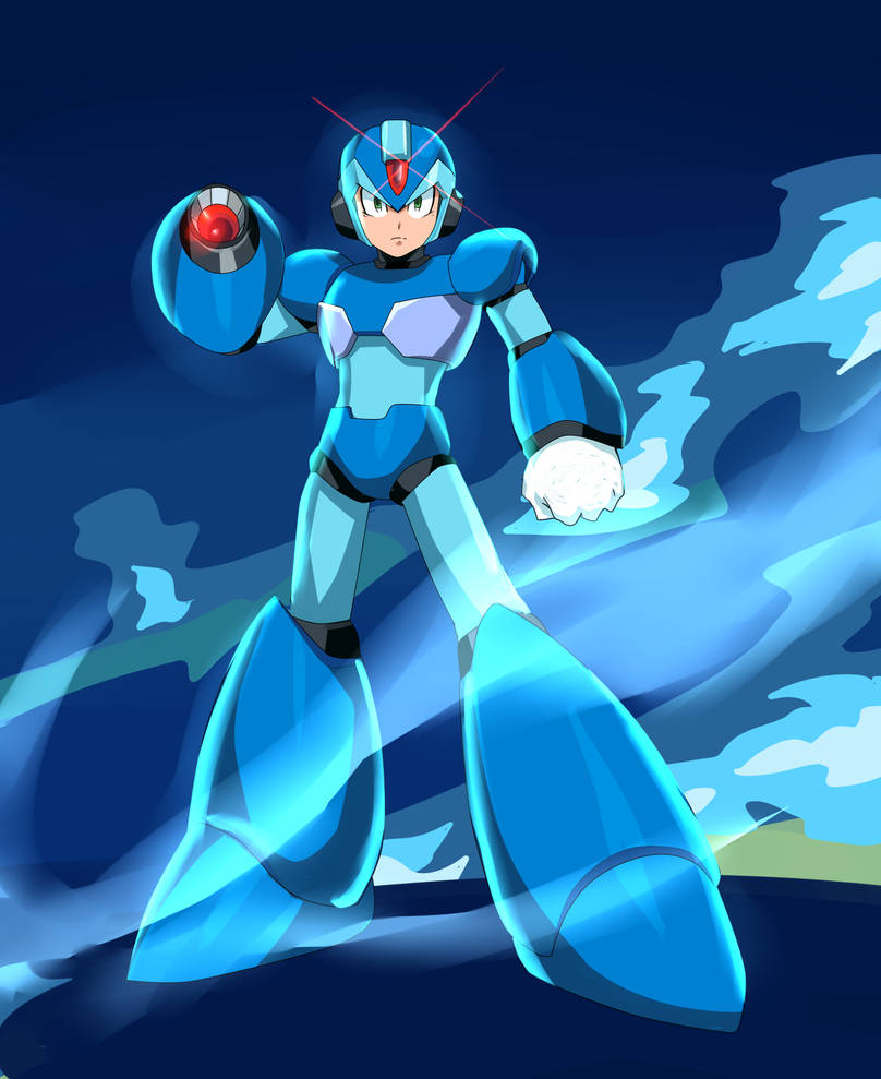 artwork mega man x by Maverick-hunter-R on DeviantArt