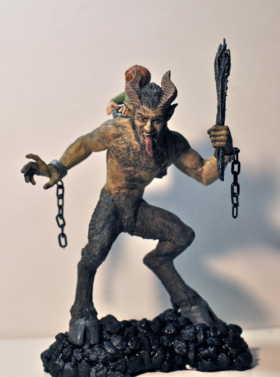 Krampus painted, 1