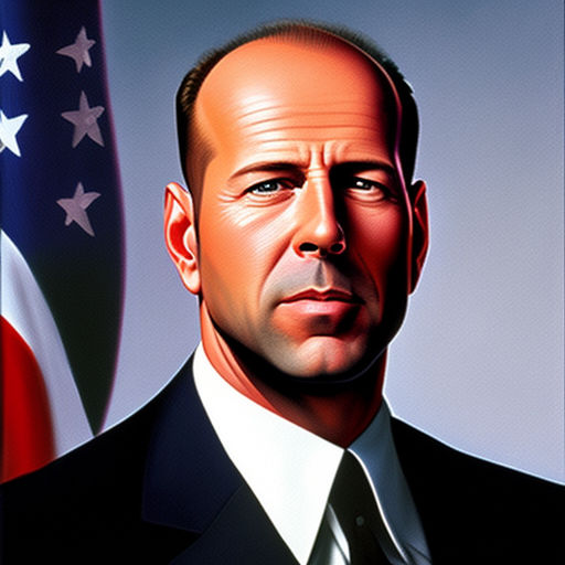 Bruce for president by sauronct on DeviantArt