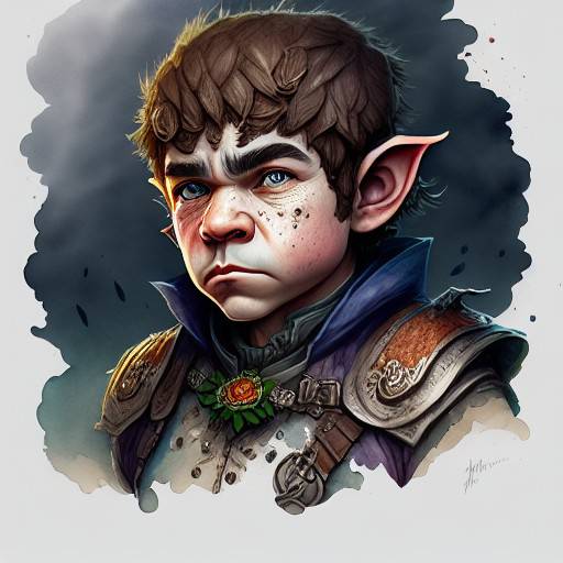 Halfling Rouges Dnd DnD character - Halfling rogue by sauronct on DeviantArt