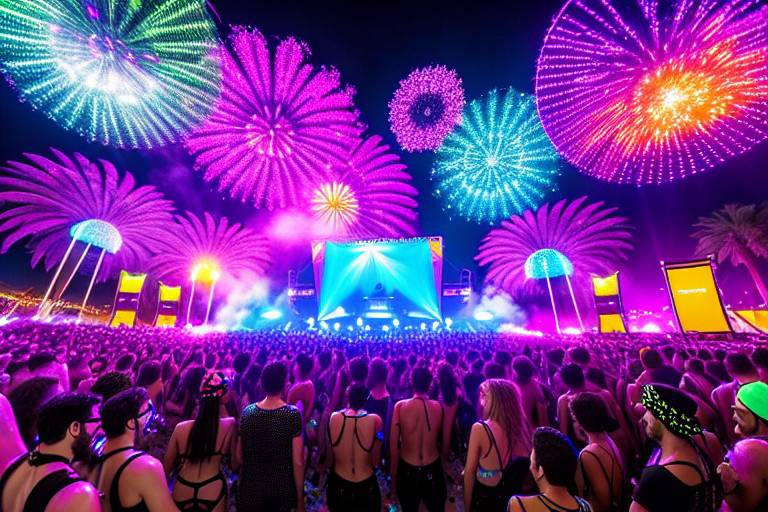 Rave party on the beach by sauronct on DeviantArt