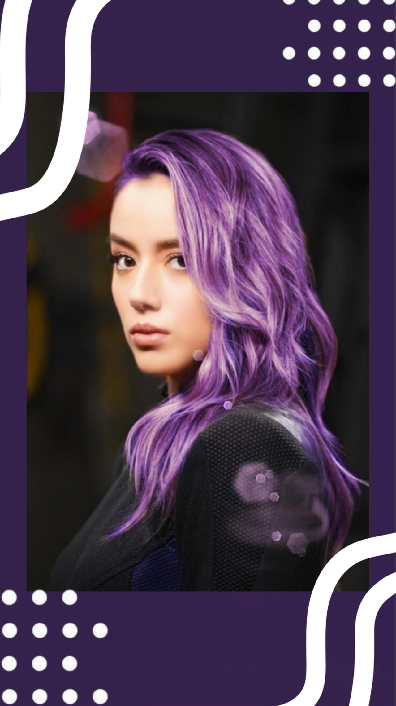 Quake Purple Hair By Scarletwitch2018 On Deviantart